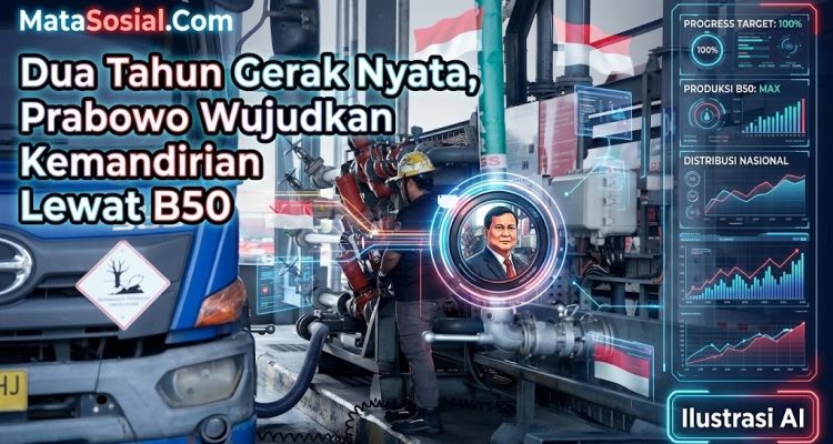 Dua Tahun Gerak Nyata, Prabowo Wujudkan Kemandirian Energi Lewat B50