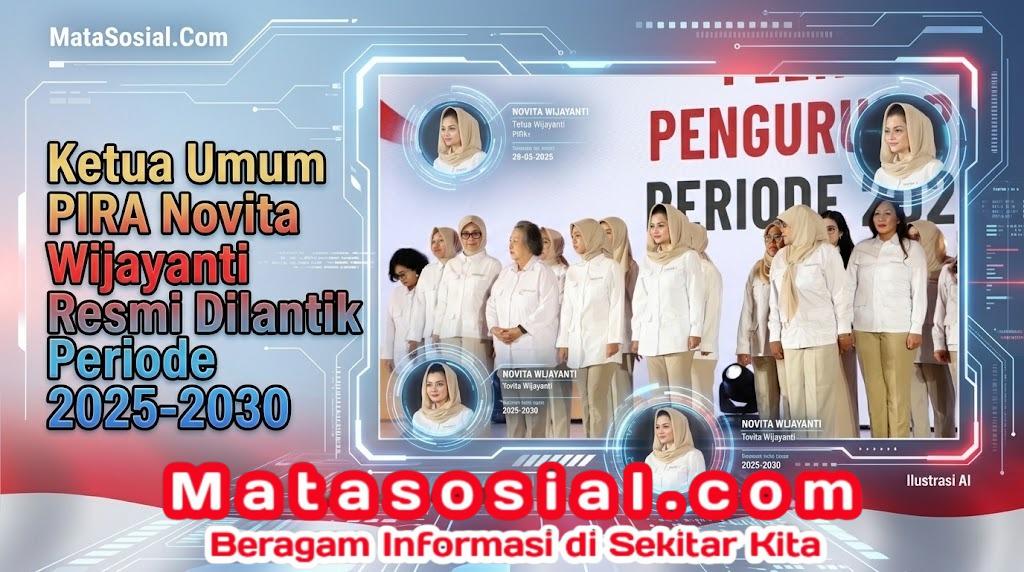 Ketua Umum PIRA Novita Wijayanti Resmi Dilantik Periode 2025-2030