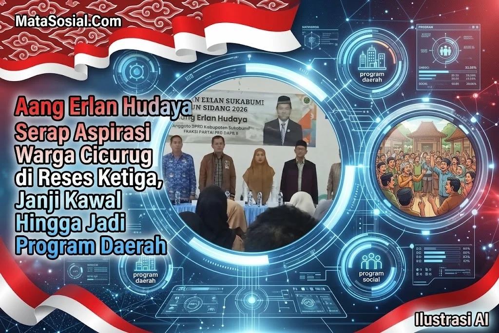 Aang Erlan Hudaya Serap Aspirasi Warga Cicurug di Reses Ketiga, Janji Kawal Hingga Jadi Program Daerah