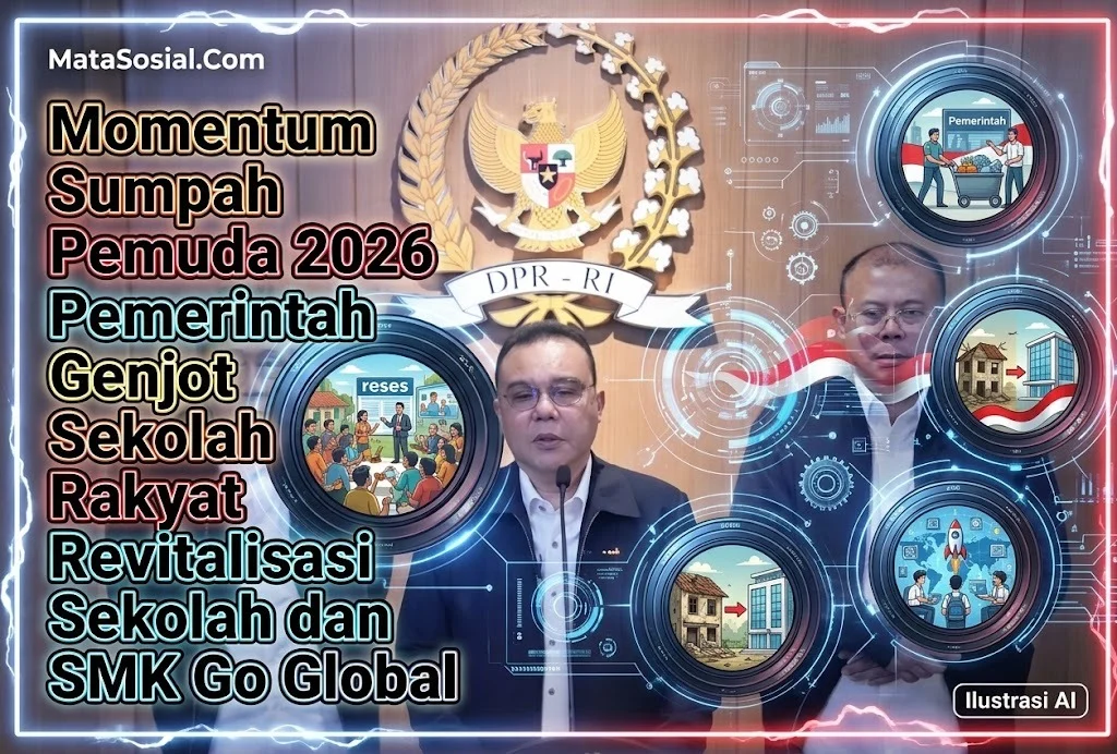 Momentum Sumpah Pemuda 2026 Pemerintah Genjot Sekolah Rakyat Revitalisasi Sekolah dan SMK Go Global