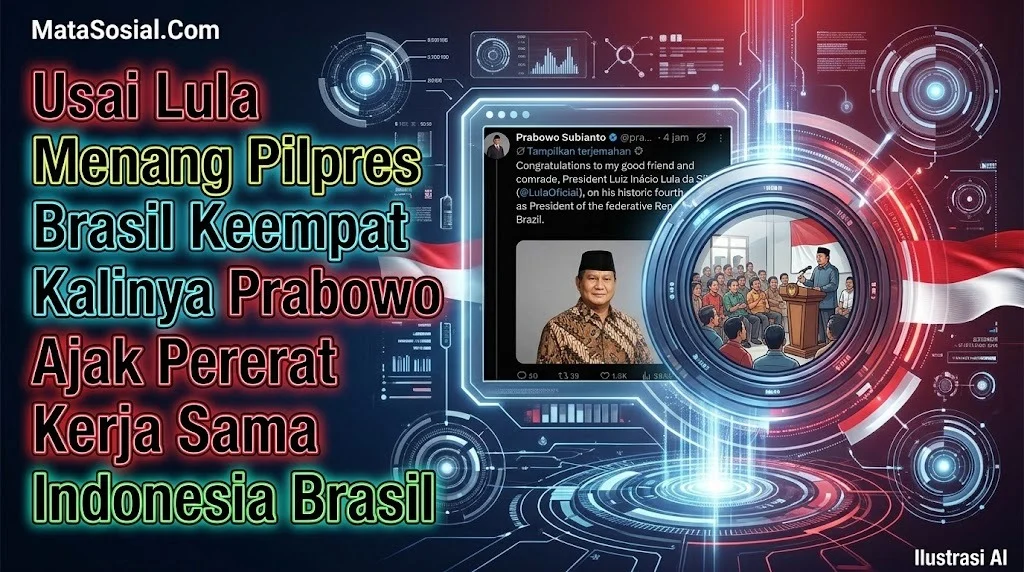Lula Menang Pilpres Brasil Keempat Kalinya