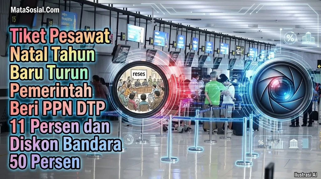 Pemerintah Beri PPN DTP 11 Persen dan Diskon Bandara 50 Persen