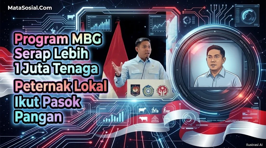 Program MBG Serap Lebih 1 Juta Tenaga Kerja, Peternak Lokal Ikut Pasok Pangan