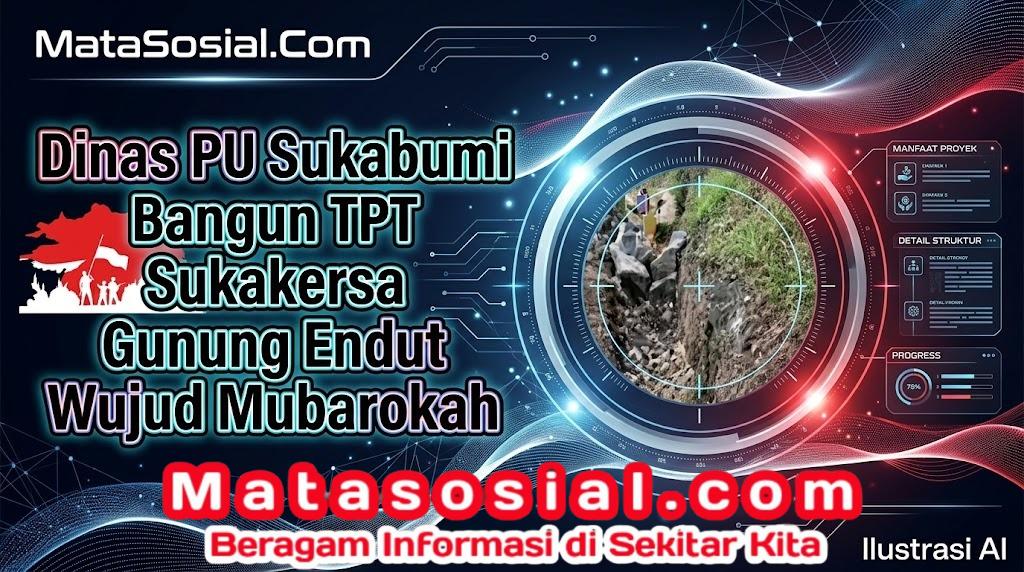 Dinas PU Sukabumi Bangun TPT