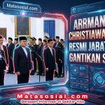 Arrmanatha Christiawan Nasir Resmi Jabat Menlu Gantikan Sugiono