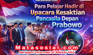 Para Pelajar Hadir di Upacara Kesaktian Pancasila Depan Prabowo