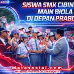 Siswa SMK Cibinong Bangga Main Biola di Depan Prabowo Saat Upacara Kesaktian Pancasila