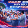 Siswa SMK Cibinong Bangga Main Biola di Depan Prabowo Saat Upacara Kesaktian Pancasila