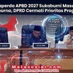Raperda APBD 2027 Sukabumi Masuk Paripurna, DPRD Cermati Prioritas Program