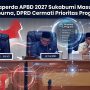 Raperda APBD 2027 Sukabumi Masuk Paripurna, DPRD Cermati Prioritas Program