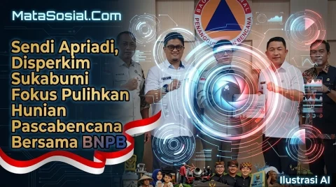 Sendi Apriadi, Disperkim Sukabumi Fokus Pulihkan Hunian Pascabencana Bersama BNPB