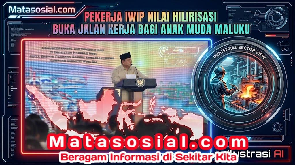 Pekerja IWIP Nilai Hilirisasi Buka Jalan Kerja Bagi Anak Muda Maluku