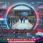 Prabowo Antar Kepulangan Presiden Mesir El-Sisi Hingga Tangga Pesawat