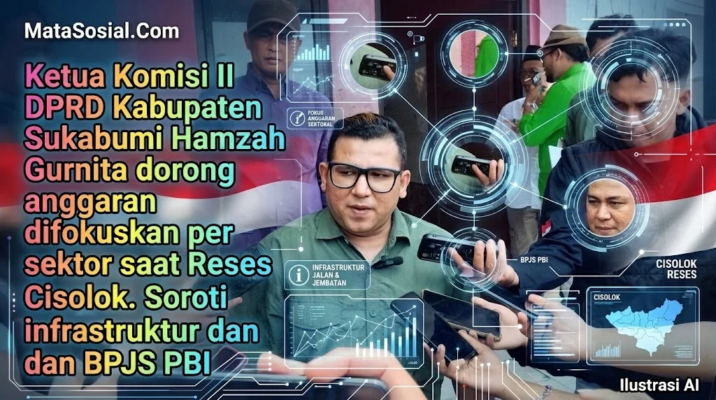Ketua Komisi II DPRD Kabupaten Sukabumi Hamzah Gurnita